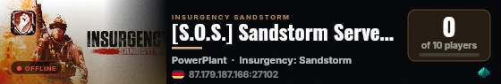 [S.O.S.] Sandstorm Server COOP live status badge