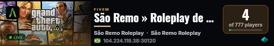 São Remo » Roleplay de Quebrada « live status badge