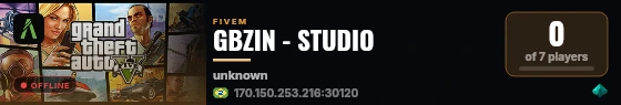 GBZIN - STUDIO live status badge
