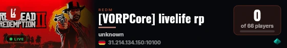 [VORPCore] livelife rp live status badge