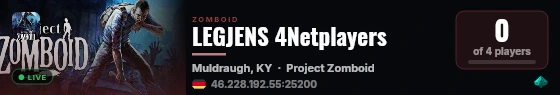 LEGJENS 4Netplayers live status badge
