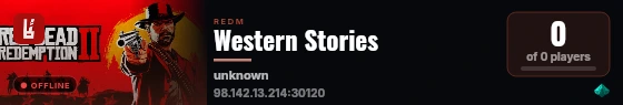 Western Stories live status badge