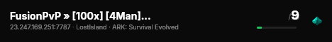 FusionPvP » [100x] [4Man] [LostIsland] - (v358.24) live status badge