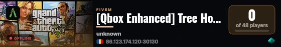 [Qbox Enhanced] Tree House live status badge