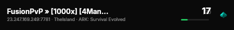 FusionPvP » [1000x] [4Man] [TheIsland] - (v358.24) live status badge