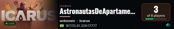 AstronautasDeApartamento live status badge