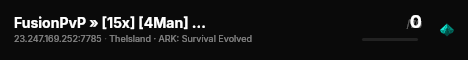 FusionPvP » [15x] [4Man] [Island] - (v358.24) live status badge