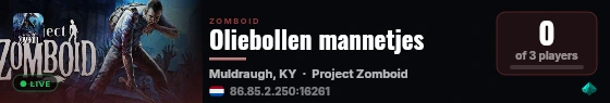 Oliebollen mannetjes live status badge