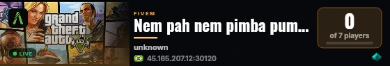 Nem pah nem pimba pumba live status badge
