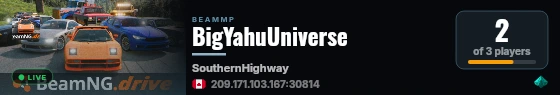 BigYahuUniverse live status badge