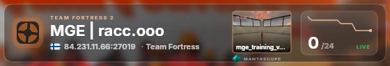 Glass badge preview