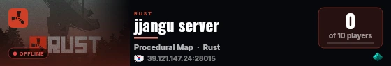 jjangu server live status badge