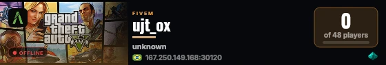 ujt_ox live status badge