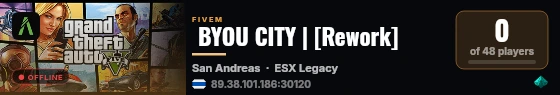 BYOU CITY | [Rework] live status badge