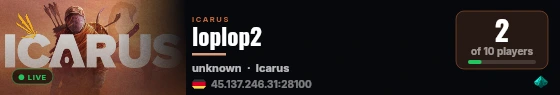 loplop2 live status badge