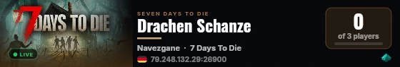 Drachen Schanze live status badge