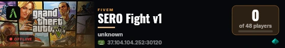 SERO Fight v1 live status badge