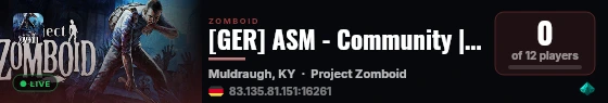 [GER] ASM - Community | Anfängerfreundlich | Loot+ | XP+ live status badge