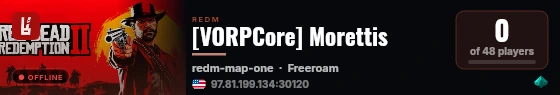 [VORPCore] Morettis live status badge