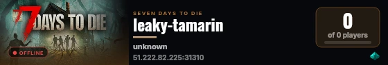 leaky-tamarin live status badge