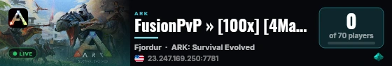 FusionPvP » [100x] [4Man] [Fjordur] - (v358.24) live status badge