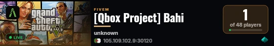 [Qbox Project] Bahi live status badge