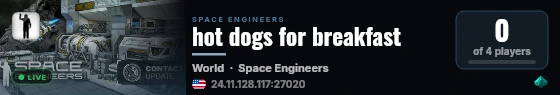 hot dogs for breakfast live status badge
