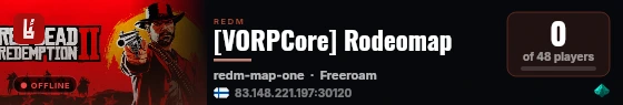 [VORPCore] Rodeomap live status badge