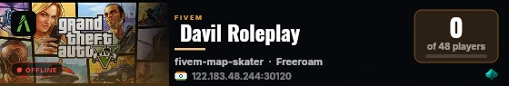  Davil Roleplay live status badge