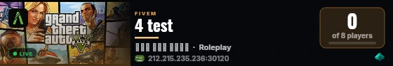 4 test live status badge