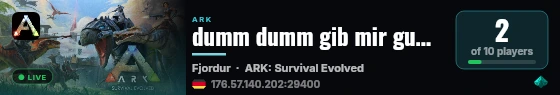 dumm dumm gib mir gum gum - (v361.7) live status badge