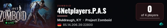 4Netplayers.P.A.S live status badge