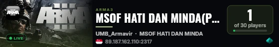 MSOF HATI DAN MINDA(PING) live status badge