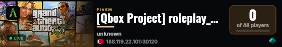 [Qbox Project] roleplay_project live status badge