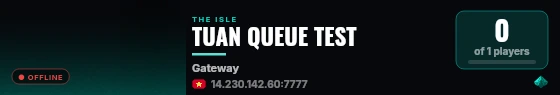 TUAN QUEUE TEST live status badge