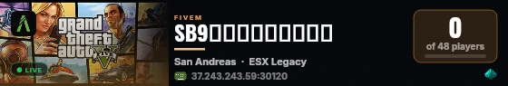 SB9مودالشرطة  live status badge