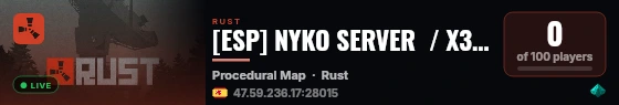 [ESP] NYKO SERVER  / X3 / PVP / DROPS / discord.gg/zRQEDXTexS live status badge