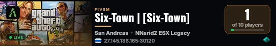 Six-Town | [Six-Town] live status badge