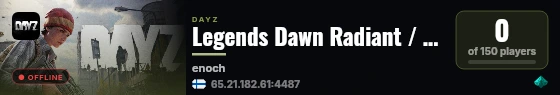Legends Dawn Radiant / Events / Quests / Solo Play live status badge