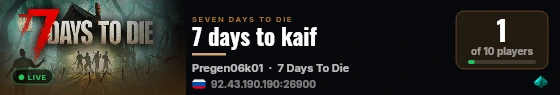 7 days to kaif live status badge