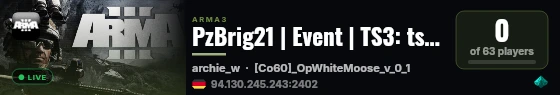 PzBrig21 | Event | TS3: ts.vpzbrig21.de live status badge