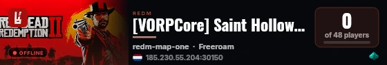 [VORPCore] Saint Hollow Peds live status badge
