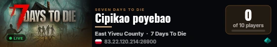 Cipikao poyebao live status badge