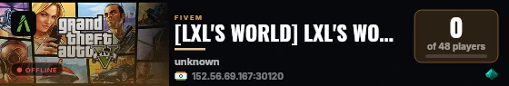 [LXL'S WORLD] LXL'S WORLD live status badge