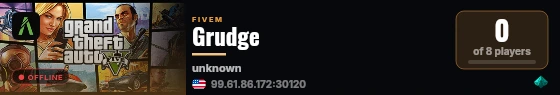 Grudge live status badge