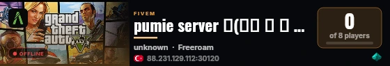 pumie server ⸜(｡˃ ᵕ ˂ )⸝♡ live status badge
