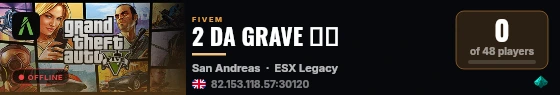 2 DA GRAVE 💰💣 live status badge