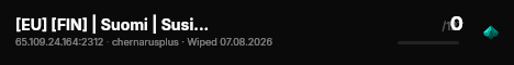 [EU] [FIN] | Suomi | SusiKorpi | Chernarus live status badge