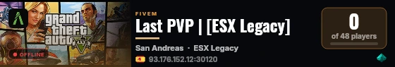 Last PVP | [ESX Legacy] live status badge