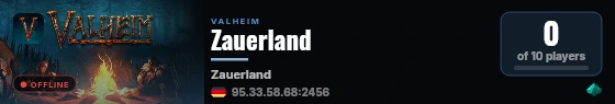 Zauerland live status badge